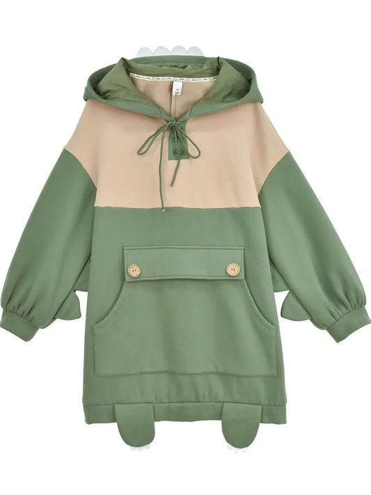 Original Fleece Hoodie for Autumn Winter Casual Wear