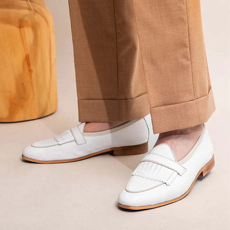 Men's Square Toe Loafers