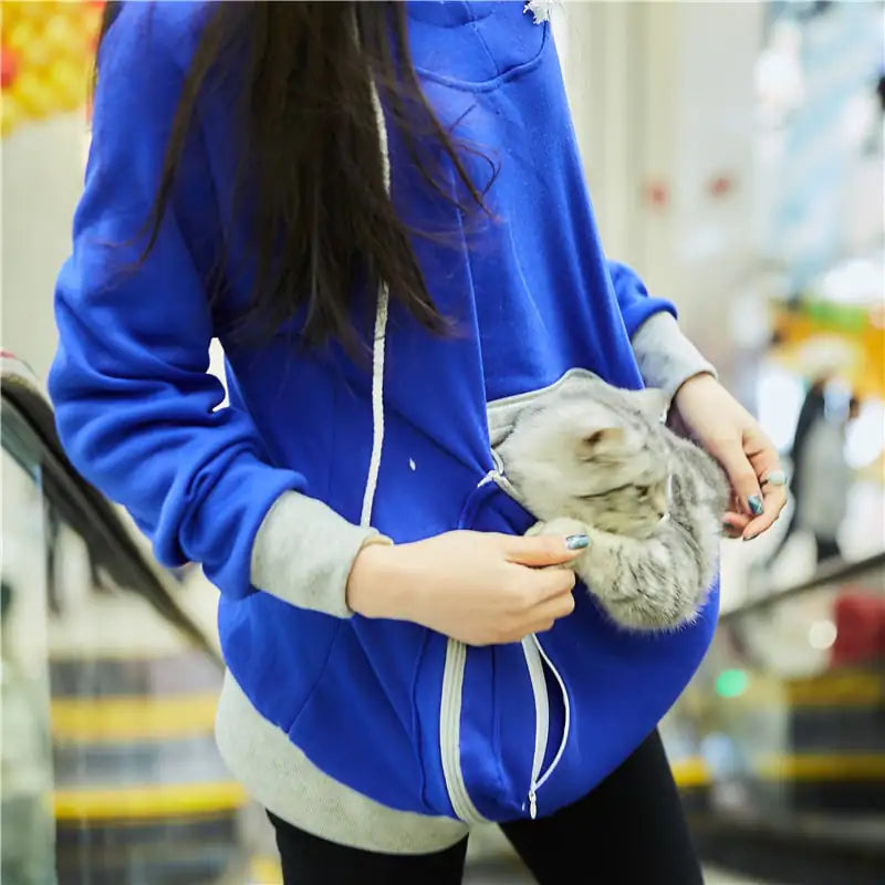Women's Pullover Hoodie Sweatshirt for Small Pets