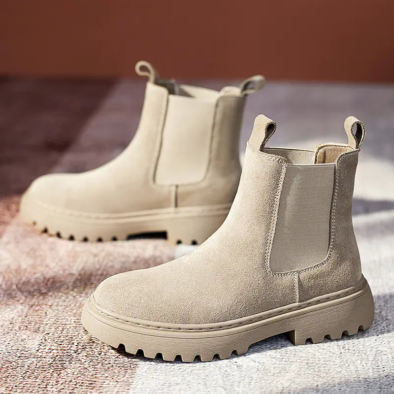 Casual Frosted Martin Boots for Women