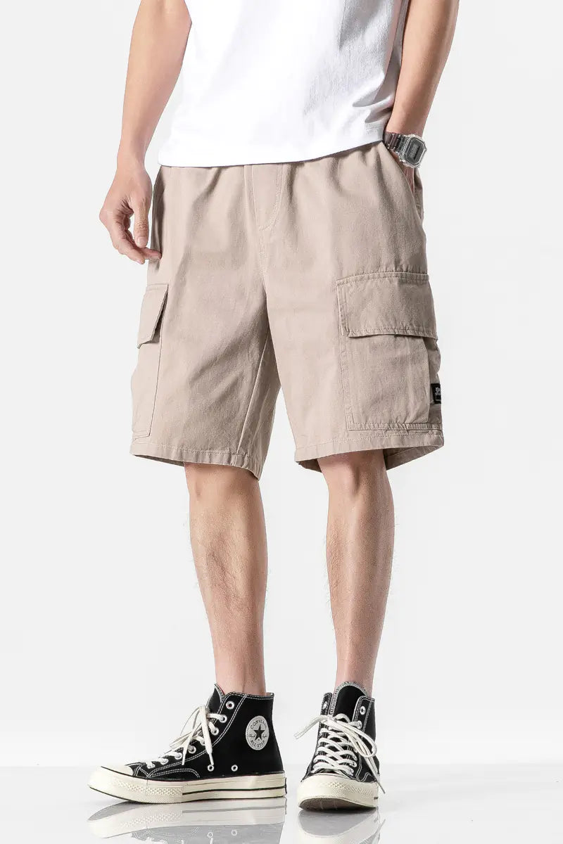 Men's Summer Loose Five-Point Pants