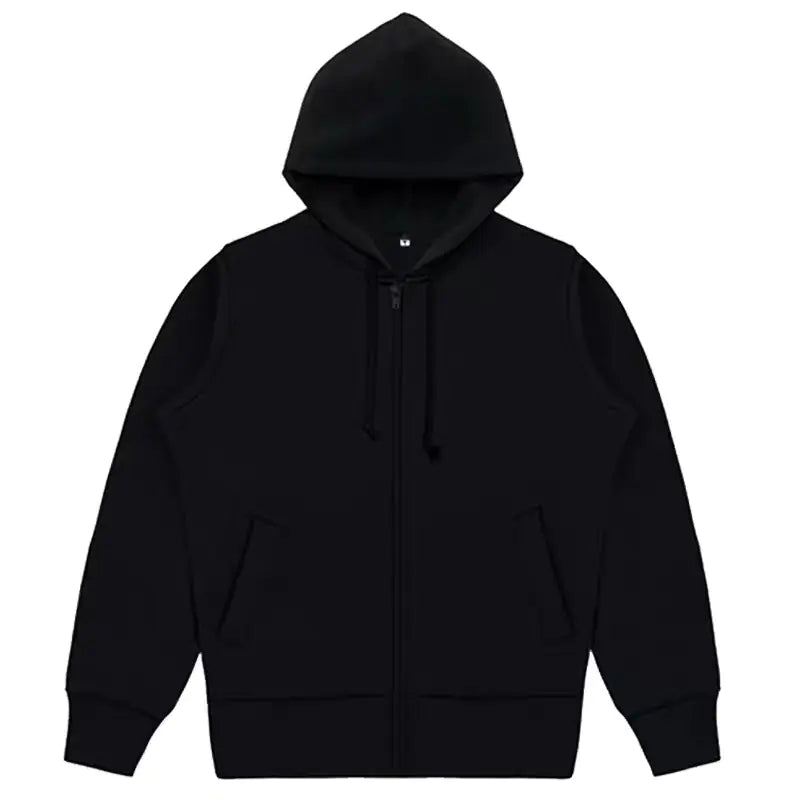 Gray Hooded Zipper Sweatshirt for Women (Fall/Winter)